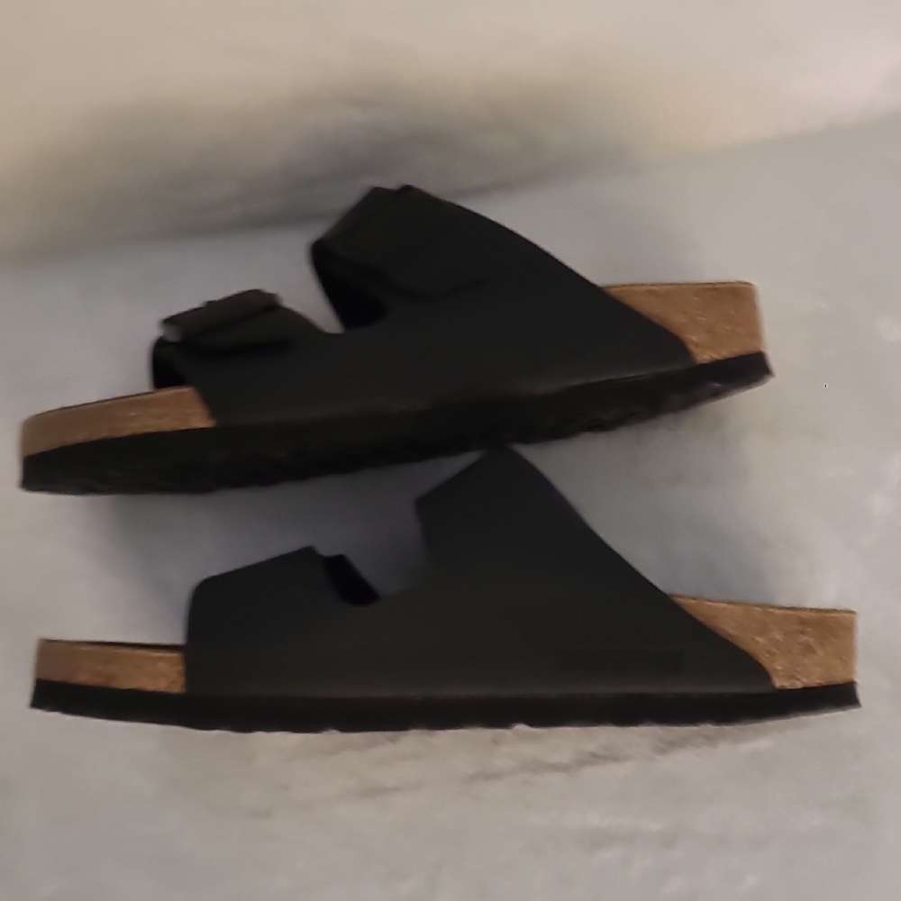 Birkenstock Black and Brown Sandals Brand New - Picture 4 of 6